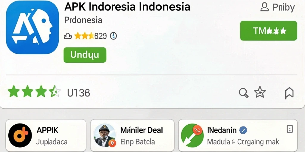Tampilan utama aplikasi dengan desain yang menarik.