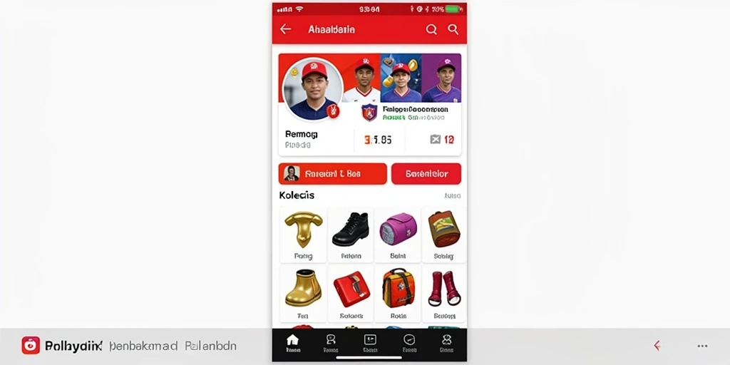 Tampilan antarmuka yang intuitif dan menarik.