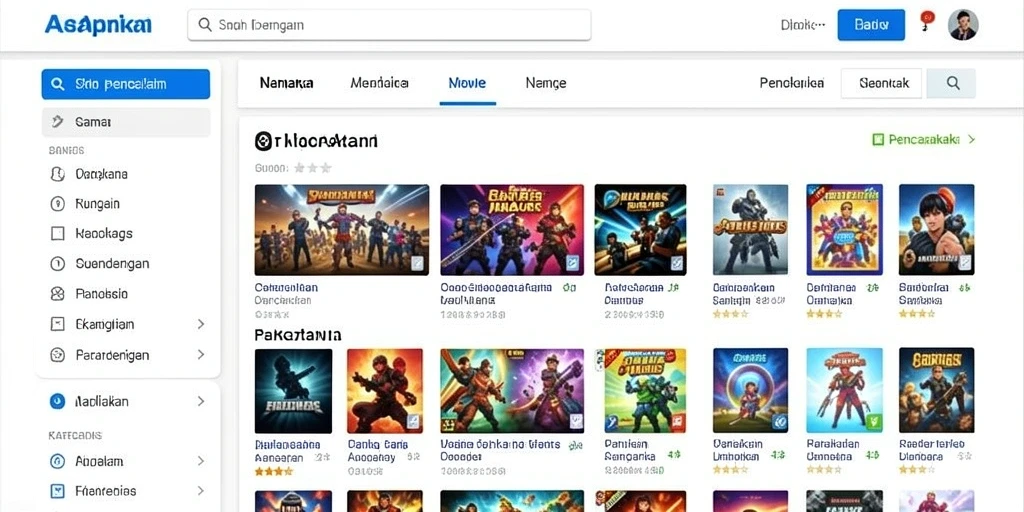Tampilan antarmuka yang ramah pengguna dan menarik.