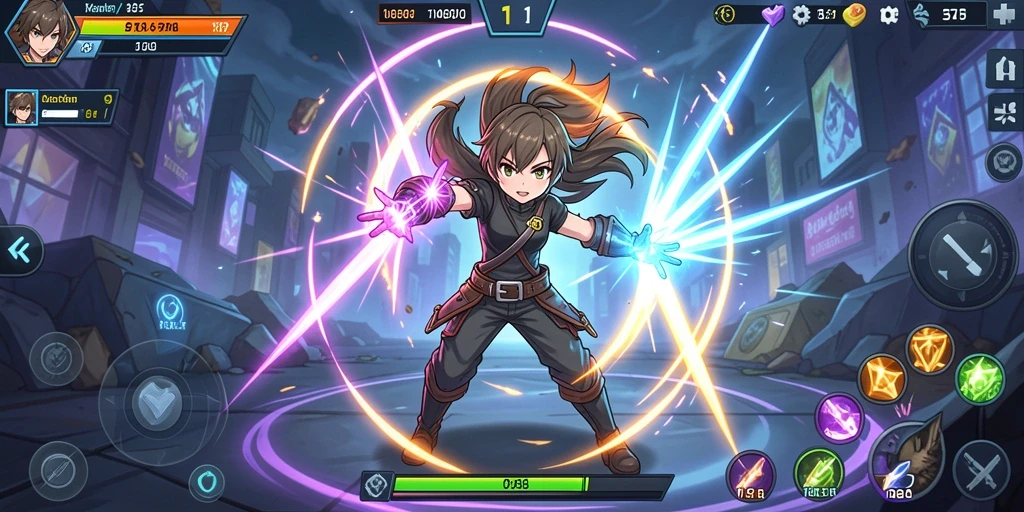 Tampilan awal game yang menarik dan user-friendly.