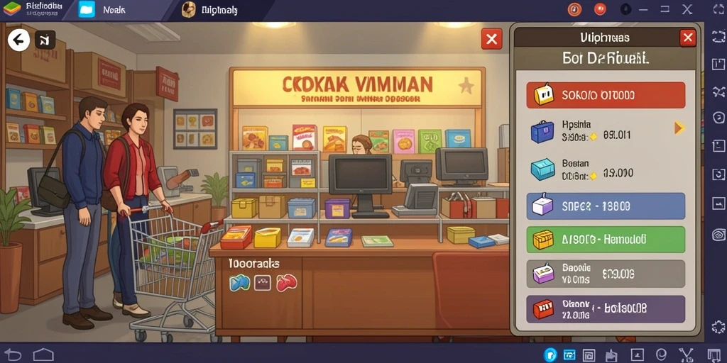 Tampilan permainan slot yang menarik.