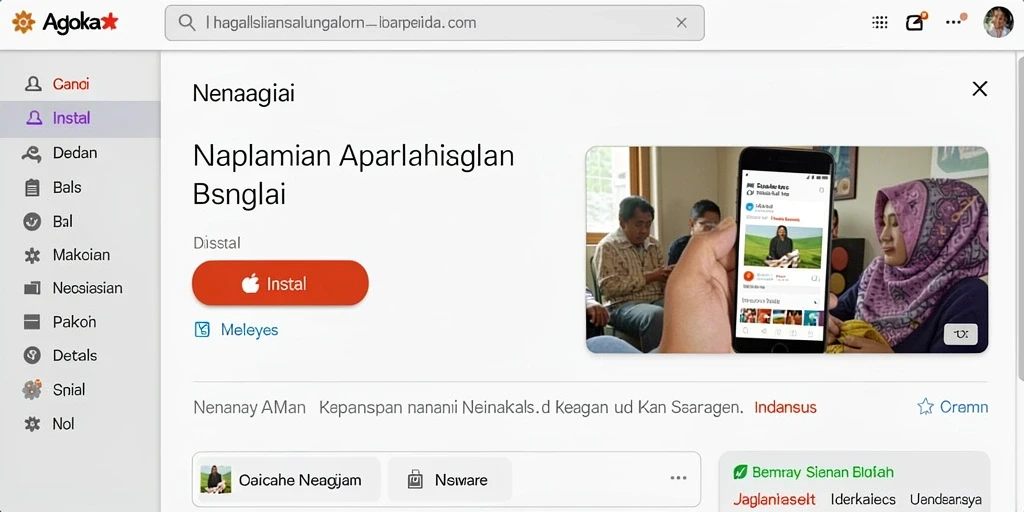 Tampilan antarmuka yang ramah pengguna dan menarik.