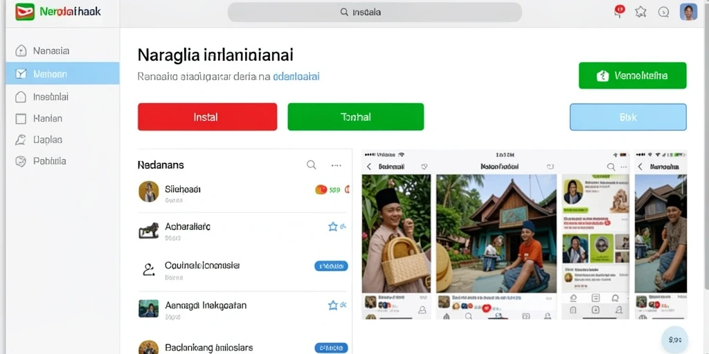 Tampilan antarmuka yang menarik dan mudah digunakan.