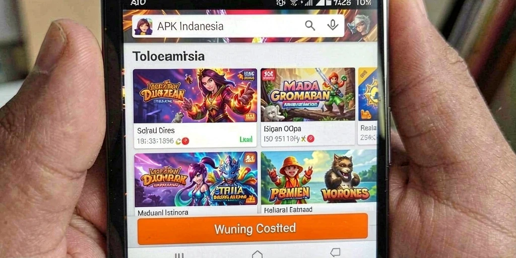 Tampilan awal yang menarik dan memikat.
