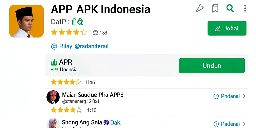 Tampilan antarmuka yang ramah pengguna.