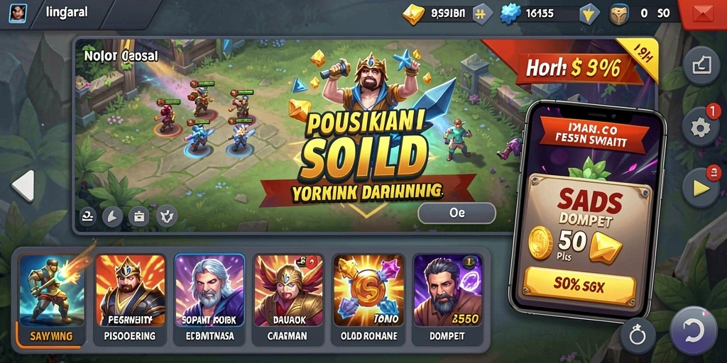 Tangkapan layar menunjukkan tampilan grafis yang menawan.