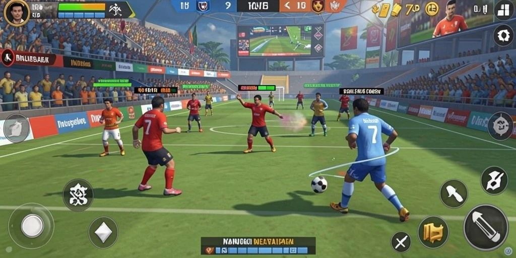 Antarmuka pengguna yang intuitif dan menarik.
