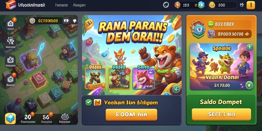 Tampilan antarmuka pengguna NADIMTOGEL yang menarik dan intuitif.