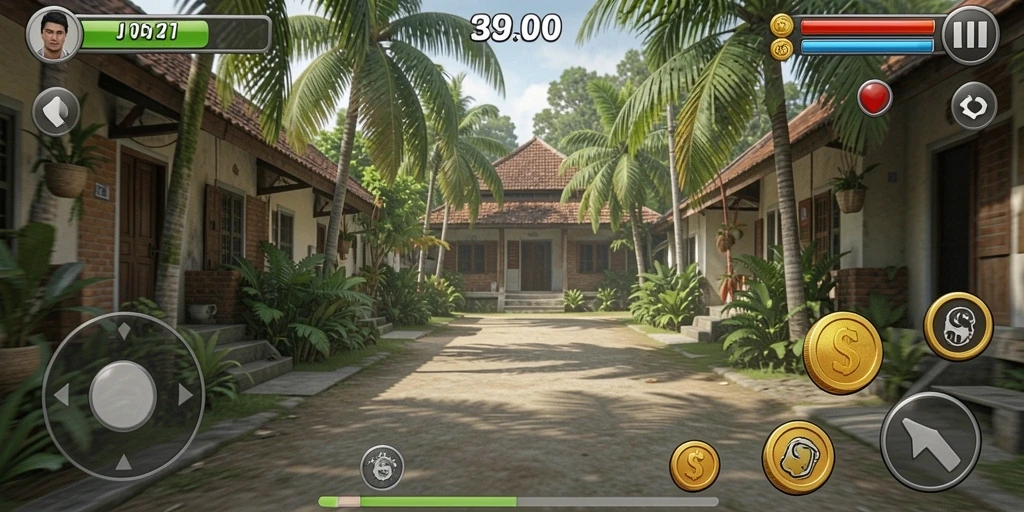 Tampilan antarmuka yang elegan dan menarik.