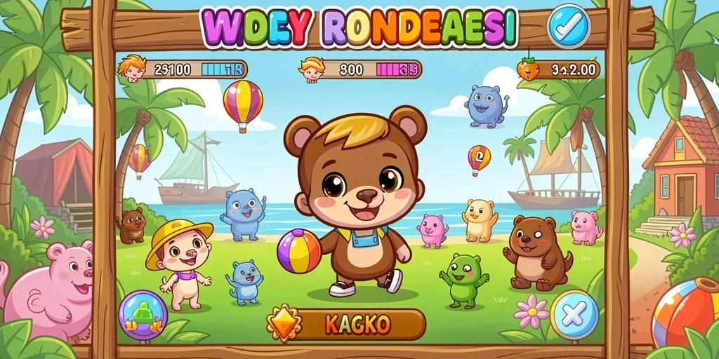 Tampilan awal gameplay yang menarik.