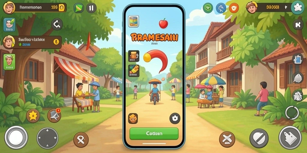 Tampilan antarmuka yang user-friendly.
