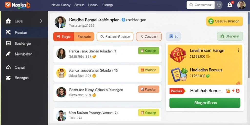 Tampilan antarmuka yang menarik dan user-friendly.