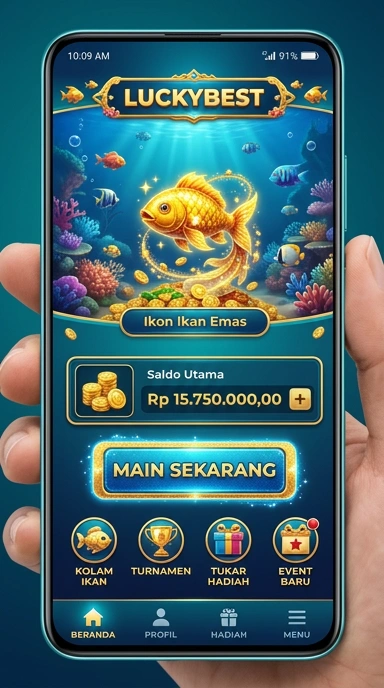 Cuplikan layar menu unduhan luckybest untuk perangkat Android